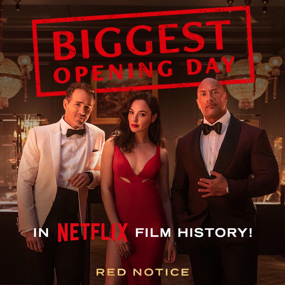 Ritu_Arya_'s tweet photo. …I still can’t quite believe I’m in this movie. Congrats to the team! X 

@TheRock @GalGadot @VancityReynolds @RawsonThurber @NetflixFilm https://t.co/GzIvNeLf5j