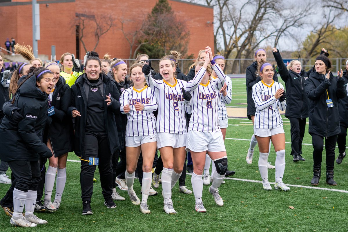 No. 9 <a href="/LorasWSoccer/">Loras College Women's Soccer</a> are SWEET SIXTEEN BOUND with Saturday's Win Over Calvin in the <a href="/NCAADIII/">NCAA Division III</a> Tournament Second Round
fal.cn/3jOsY

#GoDuhawks