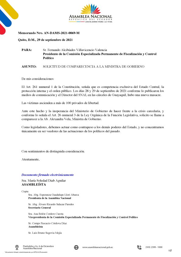 SoledadDiab's tweet photo. En la @fiscalizacionAN llamamos a los responsables de la crisis penitenciaria: ninguno acudió, estaban ocupados buscando "soluciones", es decir, no hicieron NADA y hoy lamentamos más muertes.
¿Ineptitud, incapacidad? #BASTA de excusas o de culpar a otros. #quesevayanellos https://t.co/us3hbAUYJy