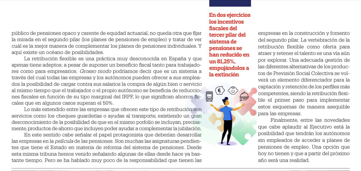 📣 #Artículo(2021): “ Soluciones aseguradoras a través de la retribución flexible”. <a href="/PymeSeguros/">PymeSeguros</a> PymeSeguros, nº 109. Págs. 34-35.
🌐
Léelo aquí:
pymeseguros.com/sites/default/…