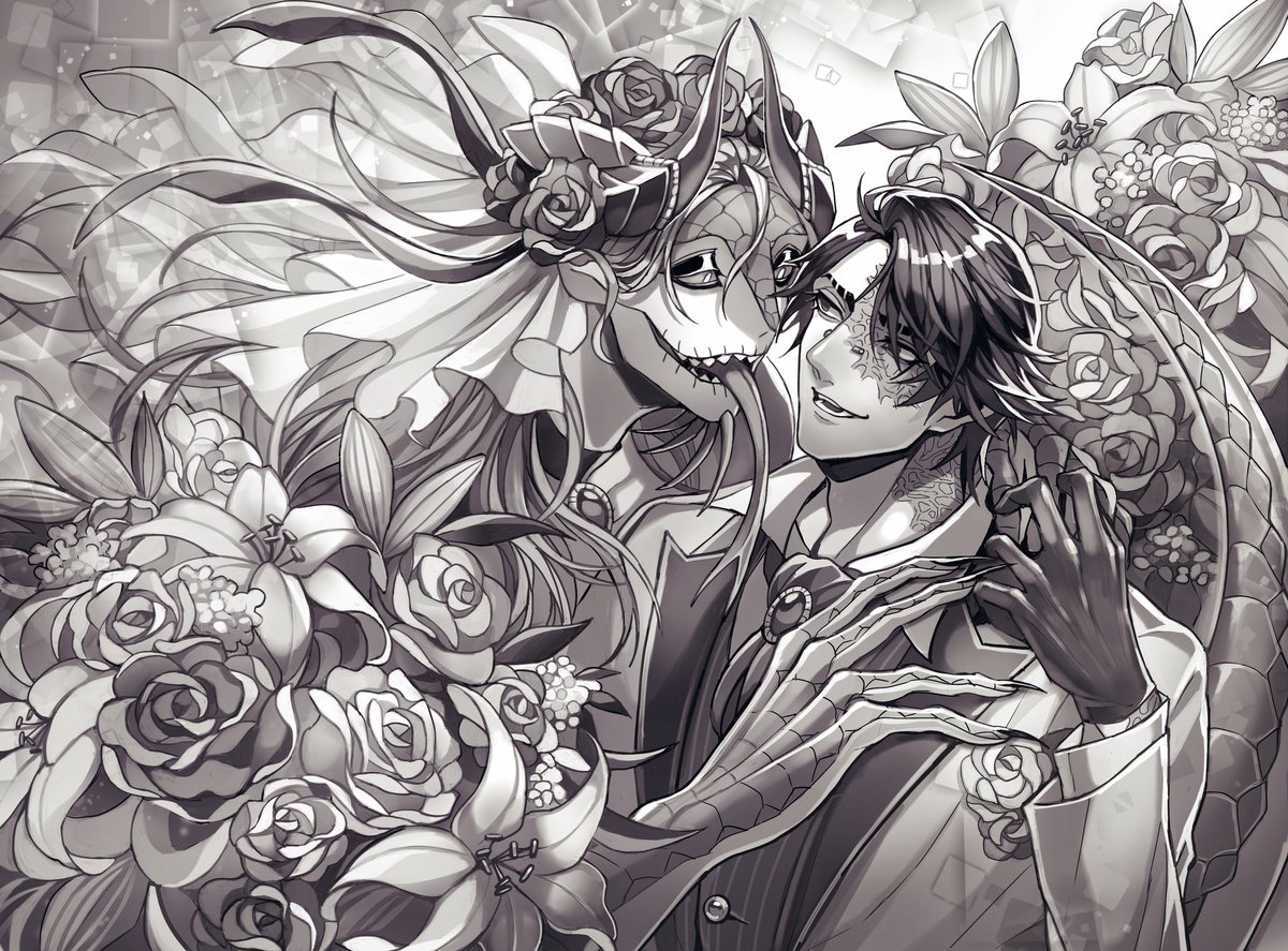 mtkg_05's tweet photo. 💒2020年ノトルキwebオンリー記念アンソロ&amp;展示マンガの再掲🧲🦎
【非公式女装🔞など何でも許せる方のみ⬇へ】
 https://t.co/QZye44mahY https://t.co/ml8rJCjnLY