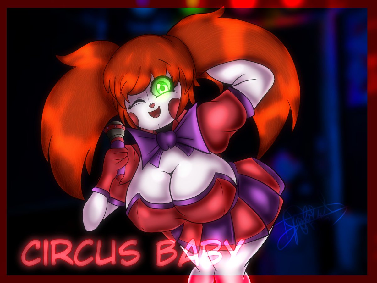 Gabriel28791's tweet photo. Circus Baby! Do you want a ice cream? https://t.co/M6sNGstglP