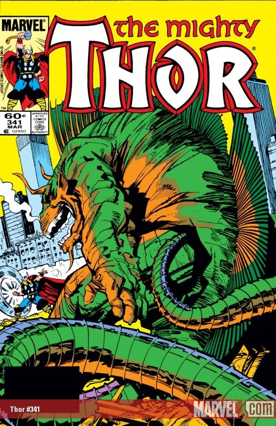 RT @YearOneComics: Thor #341-343 from March-May 1984. https://t.co/kG6JWYMIk0