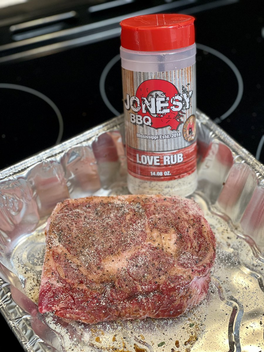 SaveJxn's tweet photo. Ribeye X #LoveRub is what's for #supper tonight down in #Mississippi. If you want to get free shipping on your JonesyQ order of $50 or more just enter the code "SAVEJXN" at checkout at https://t.co/Iut5QXWhJy
#Steak #meat #ribeye #America #Merica #food #foodphotography #JxnMs https://t.co/8G2qSJ1Ae0