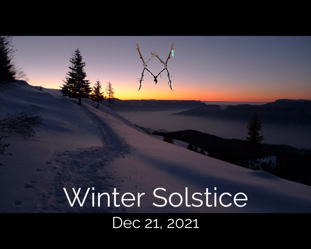 TheWieldersWay's tweet image. Rejoice in the Yuletide holiday with the friends, family, and companions that have walked with us as a tribe through the dark winter and eclipses this year. Here’s to the longest night of the year and to many longer days filled with light and happiness.