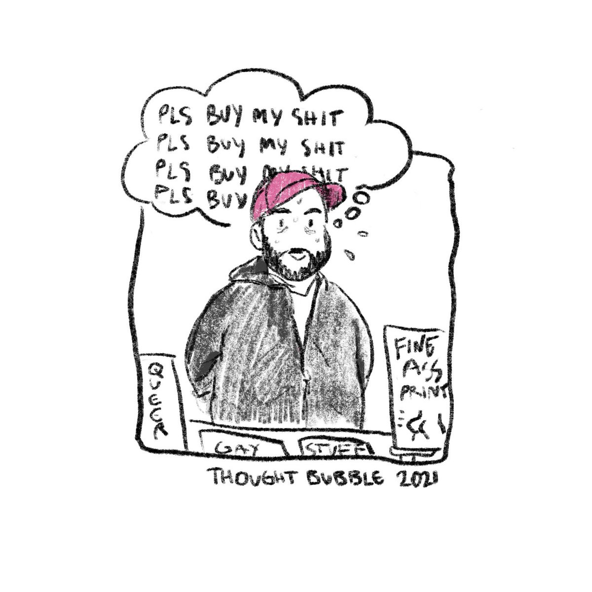 Me enjoying my first day of con. 