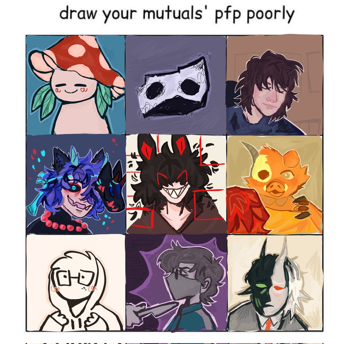 this is what i spent all my mcc doing
(all the cool people are tagged below! If you want a close-up just ask :D)