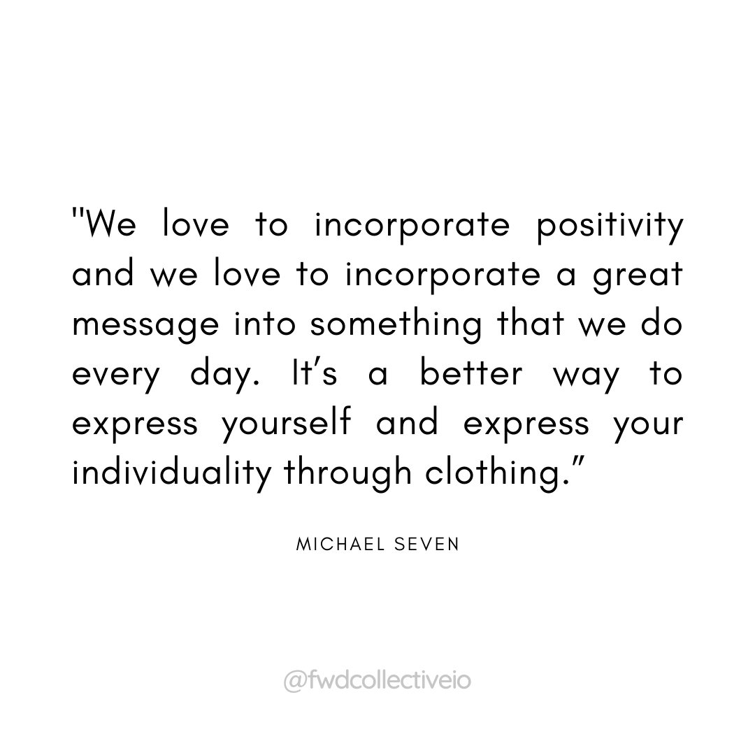 fwdcollectiveio's tweet photo. Incorporate Positivity
Express Yourself
Express Your Individuality
๐๐ฟ๐๐ป๐๐พ๐๐ผ We LOVE this message by @MichaelSeven369 because it speaks to our vision of positivity, education, and inclusion at #FWDCollective!
Learn more about what we do at FWD: https://t.co/YBrWxdKtdB https://t.co/tCqzG2izD8