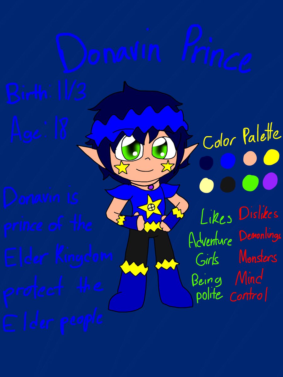 VioletMoonAnima's tweet photo. Donavin Prince’s Reference Sheet 

Diamond’s boyfriend 

Tags: #DiamondAngelstar #DonavinPrince #referencesheet #drawing #digitalart #ibisPaintX #ArtistOnTwitter #artoftwitter #AzariaReese #AzariaReesedraws #ThunderReese https://t.co/fuZNB72FNg