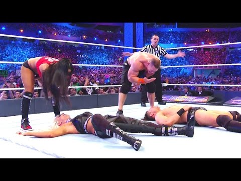 #OOC You may not like Nikki Bella..but you gotta respect her bravery and guts when she took on Miz and Maryse all by herself at Wrestlemania 33. https://t.co/buXj3qoqNI