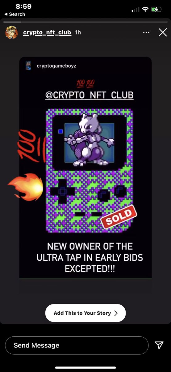 artbyrobbroyce's tweet photo. https://t.co/BiwzKWFOSC CONGRATS TO A NEW OWNER !!!! https://t.co/8gSgWkGm9k #retrocryptogameboyz #retrogameboy #cryptogameboyz #nofeesnfts #nfts #newnfts #gamenfts #nftartist #nftcollectibles #nftcommunity #soldnfts #polygonnfts #polygonart #mewtwo https://t.co/qoCCWRAWUL