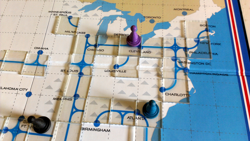 alfred_twu's tweet photo. the High Speed Rail board game based on The Map is back in print!  https://t.co/exyycwkKqz 🚄🐦

Printed in the USA by @thegamecrafter 

To view the game rules / printable PDF, see https://t.co/DWHAwp4UFe https://t.co/1CUI5YS5HN
