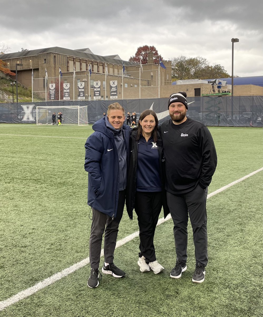 DocEmily's tweet photo. Although not the ending we wanted, what a fun season to be on the sidelines. Proud of this team and our medical staff! @XavierWSOC @XUSportsMed  @XUAthletics @BeaconOrtho https://t.co/52BSSPK9oL