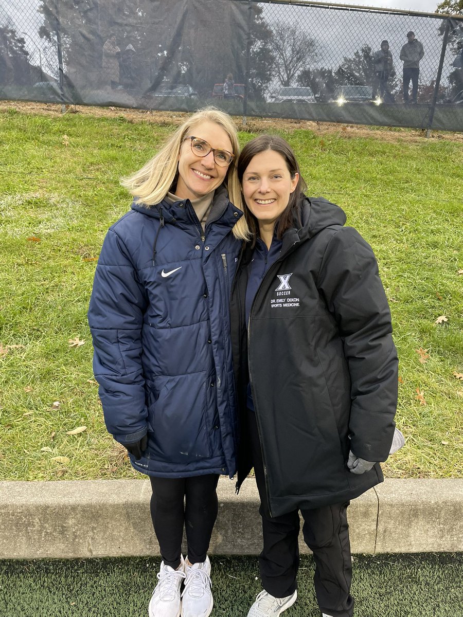 DocEmily's tweet photo. Although not the ending we wanted, what a fun season to be on the sidelines. Proud of this team and our medical staff! @XavierWSOC @XUSportsMed  @XUAthletics @BeaconOrtho https://t.co/52BSSPK9oL
