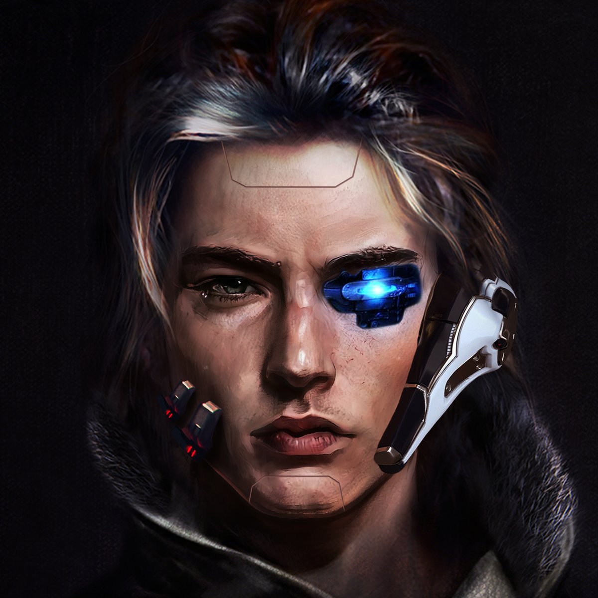 vishalraiFX's tweet photo. #124 Hinge - The 999 encrypted faces
BIG announcement: Now I will also create custom faces on request. Your face or any of your loved ones faces. Please msg me.
https://t.co/qUroq4oVbq
#NFTs #NFT #opensea #potraits #1000faces #999faces #potrait #NFTartist #scifi #eth #crypto https://t.co/YB1853nEKK