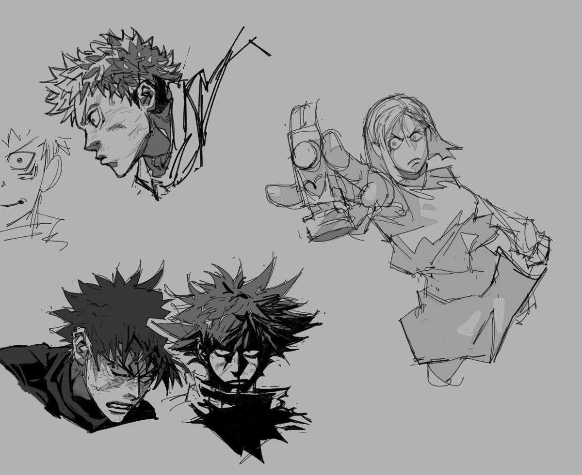 Sifting thru old stuff + recent jjk 