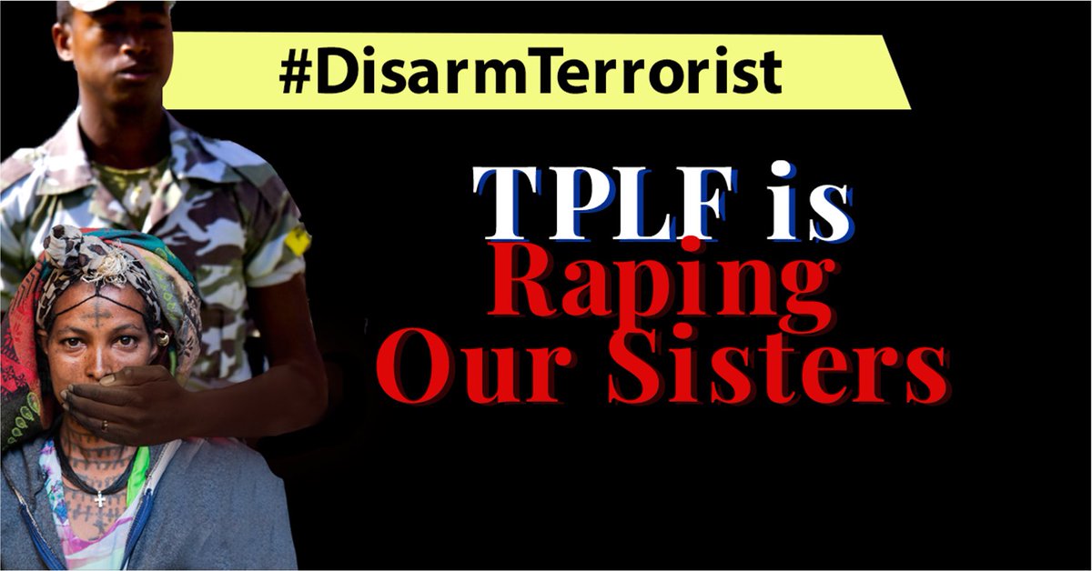 Let us campaign for the hundreds of women who have been violently raped by TPLF forces. #DisarmTerrorists 
#NoMore #10strongs 
Tweet from the following link 
linktr.ee/getfactet

amnestyusa.org/press-releases…