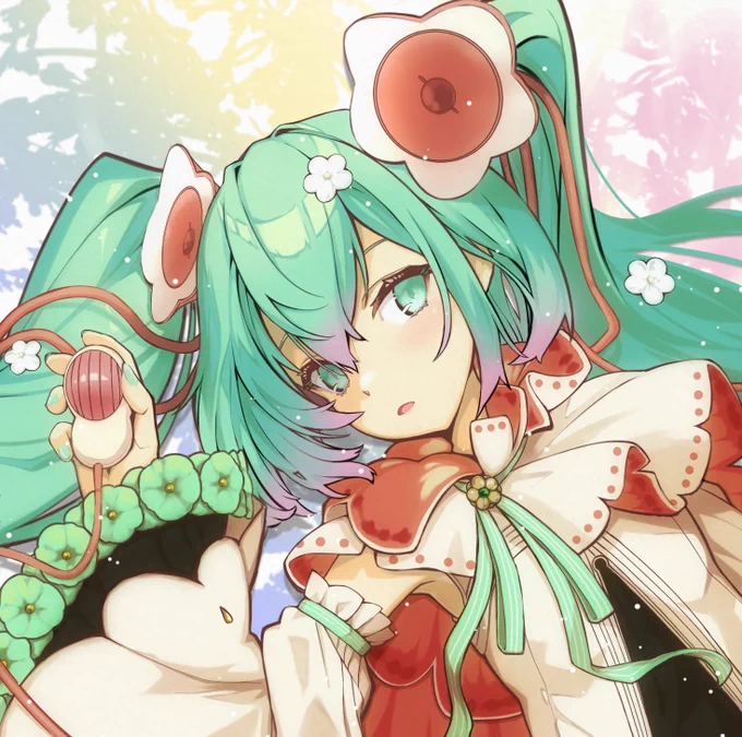 #マジカルミライ2021 
#初音ミクイラスト
#初音ミク
 今年のデザイン最高だった!! 