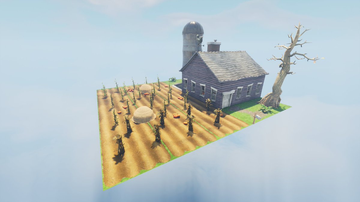 InsideHomebase's tweet image. Ever since Season 12-ish there&apos;s been a WIP Rural Zone in the files that hasn&apos;t been touched at all ever since. 

There&apos;s currently no map that ties these tiles together at the moment. Would&apos;ve made a nice Venture Zone in my opinion.