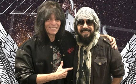 Happy Birthday   Frankie Banali
Rudy has inherited your wishes  