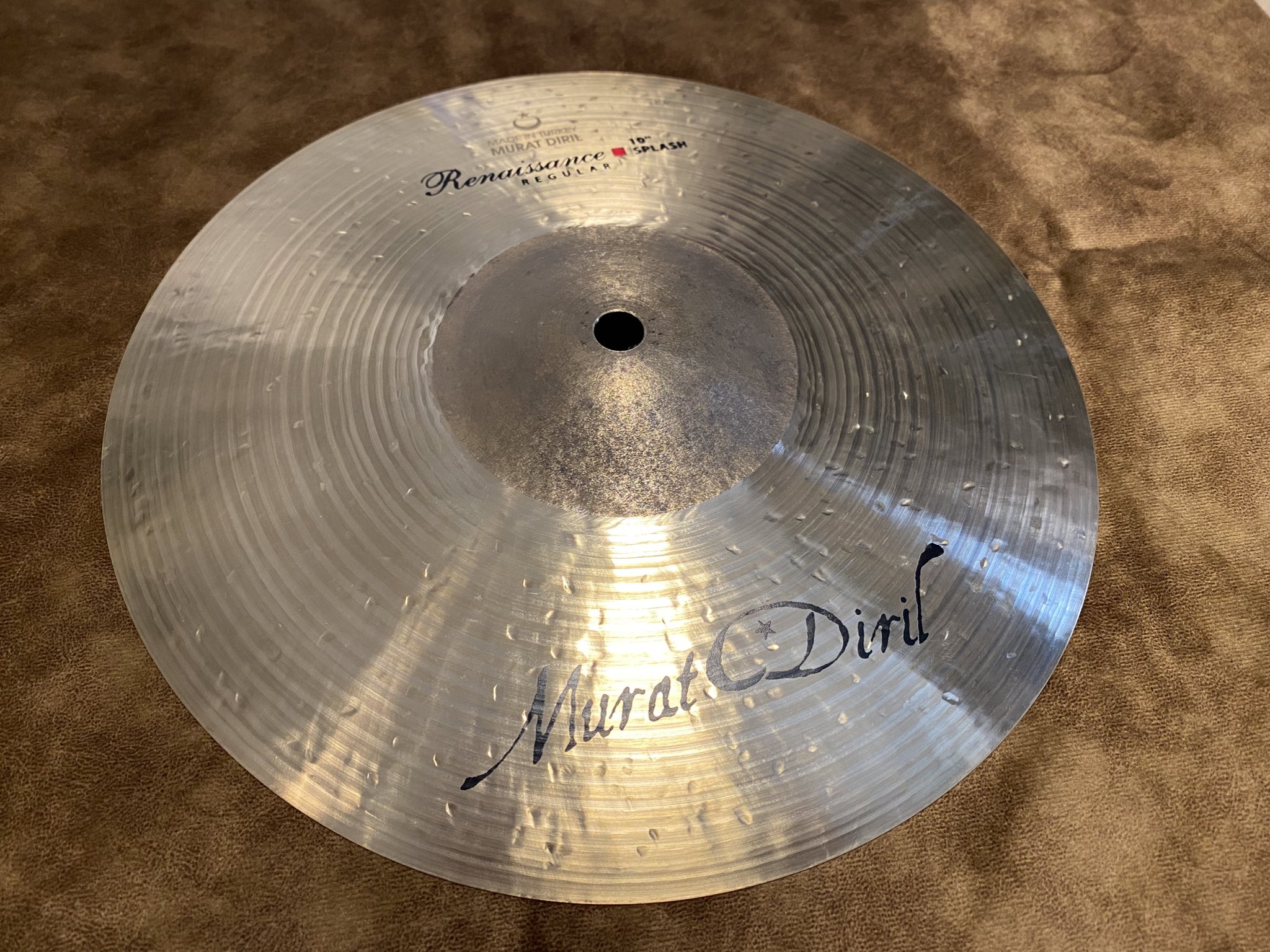 サントスピンク Murat Diril ミニチャイナシンバル 10インチ トルコ製