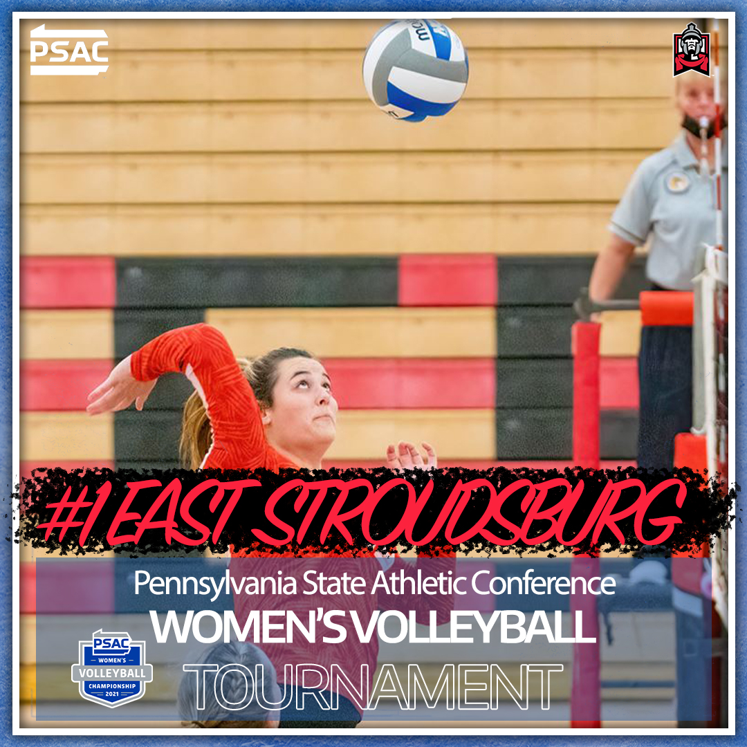 PSACsports's tweet photo. VB: Well, the #PSACVB 🏐 Tournament field is set! Here are your top four PSAC East seeds ⬇️

1⃣ - @ESUWarriors 
2⃣ - @SURamsOfficial 
3⃣ - @WCUAthletics 
4⃣ - @GoBUHuskies 

#PSACchampionship https://t.co/FKb8zhOD8v