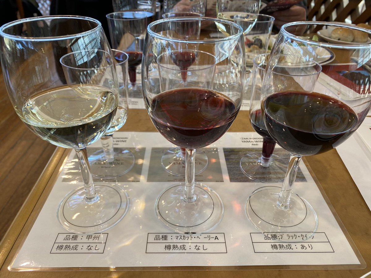 jasminehirohiro's tweet photo. 昨日は久々にワインを楽しみました🍷
＃ワイン　#thefish ＃見波亭　＃鋸山　＃山ワイン　#白百合醸造　#JR東日本 https://t.co/uFn2k7Vuqn