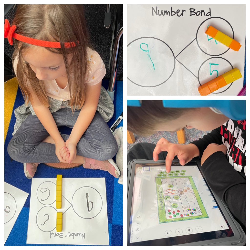 We learned how to decompose numbers using number bonds. So fun!#walkeratwork #walstars #mathisfun