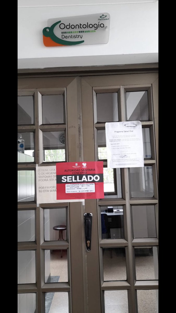 BernardoAGuerra's tweet photo. OJO! Ayer @SaludAntioquia procedió al cierre de servicios del Centro de Salud de Villatina @Metrosalud @AlcaldiadeMed @QuinteroCalle .Cuales otros puntos de atención se encuentran en condiciones precarias y deplorables ante falta de mantenimiento,insumos y personal? @ifmnoticias https://t.co/RZrELVgkHL