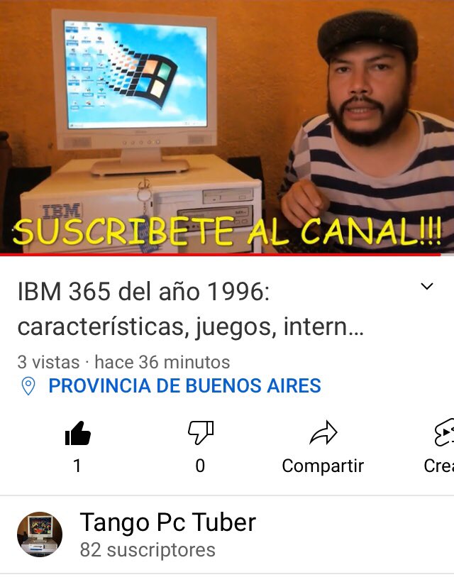 albertocazon1's tweet photo. No te pierdas mi nuevo video #IBM #PC365 del #año1996 luego de la restauracion veremos las caracteristicas rendimiento y juegos ¿que se puede hacer con una #vintage #retro de 25 años? Mucho mas de lo que creen! https://t.co/PrXXcUqjVL https://t.co/SItlrM4l8Z
