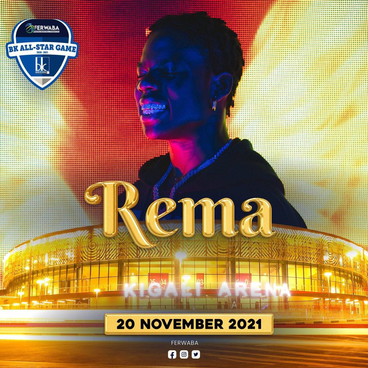 Patycope's tweet photo. Tickets are now available 🚀  for 
#BKALLSTARGAME2021 🔥🔥 @heisrema  will be there alongside @kivumbi_the_1st … at @kigaliarenarw  The Show Must Go On🔥 

Tickets: https://t.co/EzoiPPBArS https://t.co/a3u4nXz08P