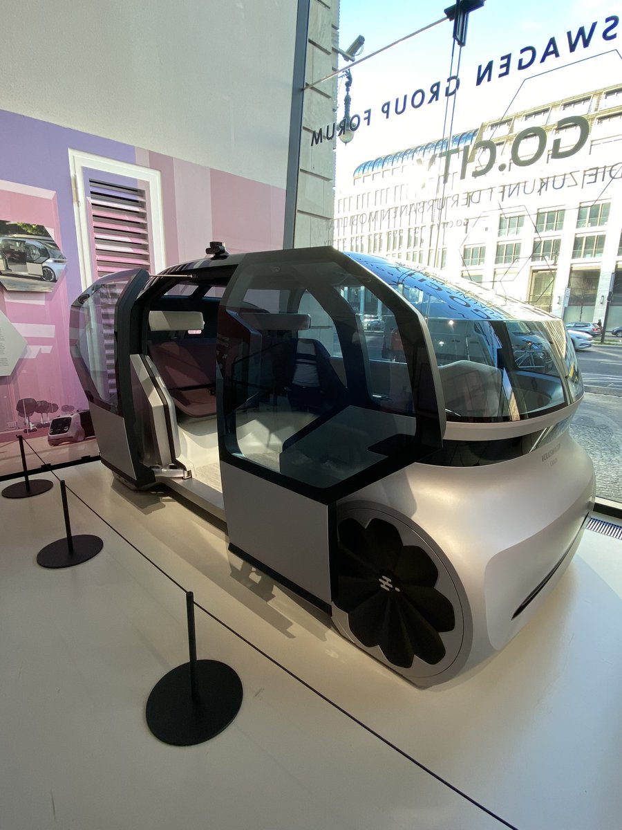 TashaMorrison96's tweet photo. Stopped by the DRIVE. @VWGroup Forum in #berlin - “Will there be more robots than people in the city of tomorrow?”

#autonomousvehicles https://t.co/BBoFyEG8yQ