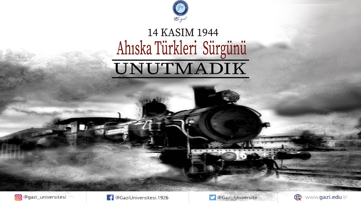 Gazi_Universite's tweet image. İnsanlık tarihinin kara lekesi #AhıskaSürgünü’nün 77. yılı.

Sürgünde hayatını kaybeden kardeşlerimizi rahmetle anıyor, aziz hatıralarını saygıyla yad ediyoruz.

#14Kasım1944
#AhıskaTürkleriSürgünü 
#GaziÜniversitesi 
#GaziÜniversitesi95Yaşında