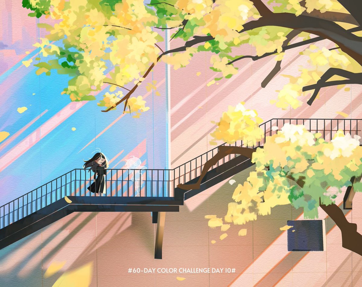 EartFre's tweet photo. 💫【60-DAY COLOR CHALLENGE】Day 10

"She saw me crying on a warm, sunny day." 

#60天色彩挑战 #photostudy https://t.co/KSMiKksHrJ