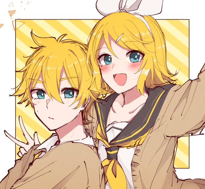 鏡音レンのtwitterイラスト検索結果 古い順