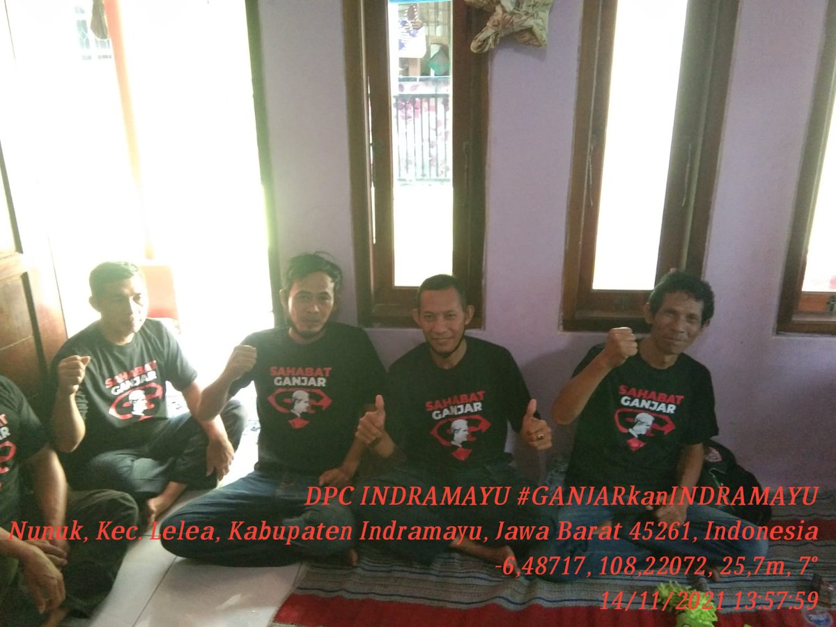 GanjarIndramayu's tweet photo. Silaturahim Relawan Sahabat Ganjar kabupaten Indramayu.....
#GanjarIndramayu
#SahabatGanjar https://t.co/tyrlQC5Kgl