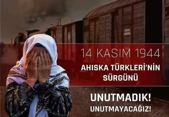 MirzaKaygas's tweet image. 14 Kasım 1944 tarihinde Stalin tarafından iki saat içinde tren vagonlarına doldurularak sürgün edilen #AhıskaTürklerini saygıyla anıyoruz. 

&quot;Baktıkça hâline kavruldum, bittim.
Korlanır mı bir gün; külün ah Ahıska?&quot;

Unutmadık unutmayacağız 
#AhıskaSürgünü
