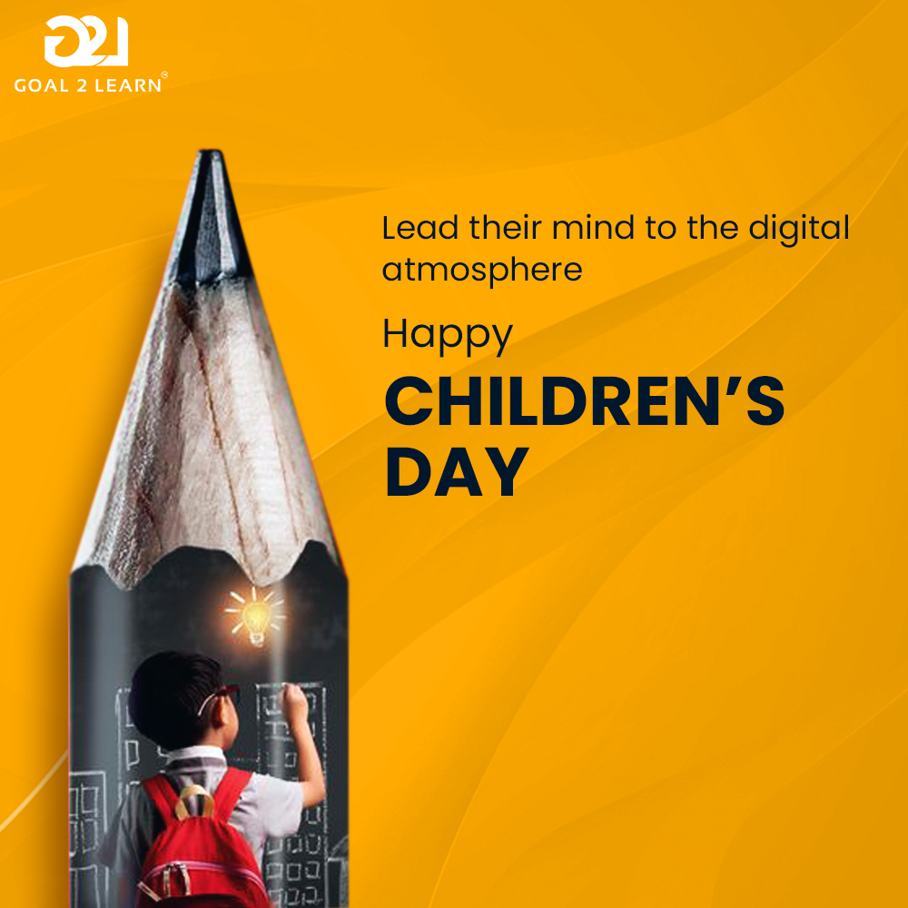 Goal2Learn's tweet photo. Track your children's career by creating their hobbies in the digital sphere now. Happy Children's day

#goal2learn #g2l #children #children #childrensday  #career #careergoals #careercoaching #careeropportunities #childrensdaycelebration #digitalsphere #mumbai #India https://t.co/nIlGTVujY9