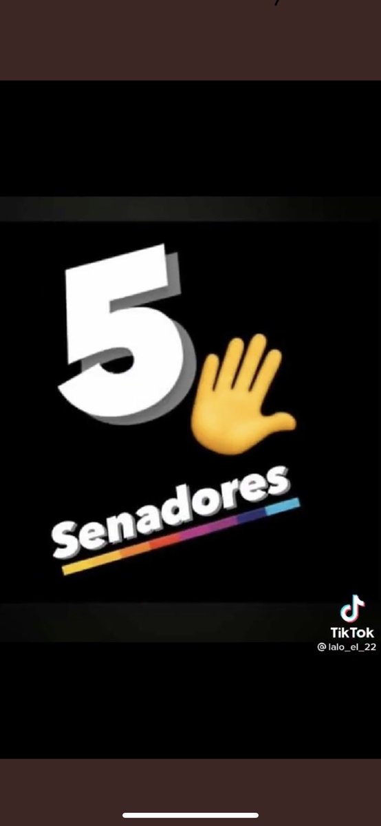 Vamosssss gente linda, solo 5 senadores 🎈🎈🎈🎈🎈🎈🎈