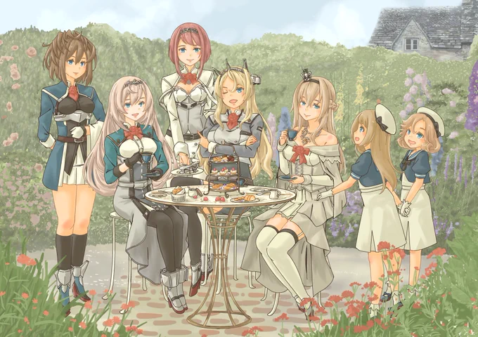 軍令部酒保に出す本の表紙の絵がやっと出来ました

#艦これ 