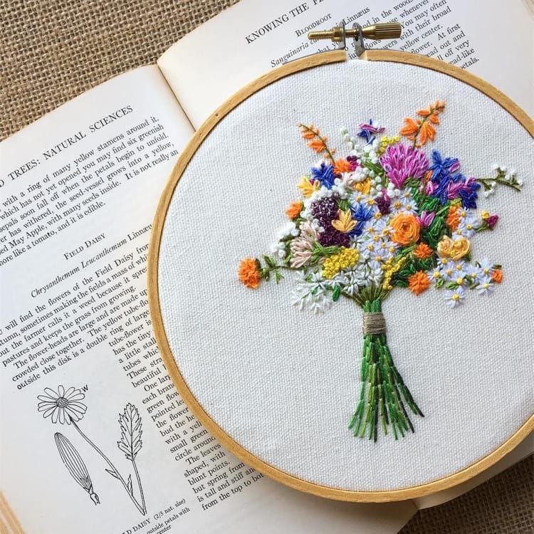 lovely day for embroidery!