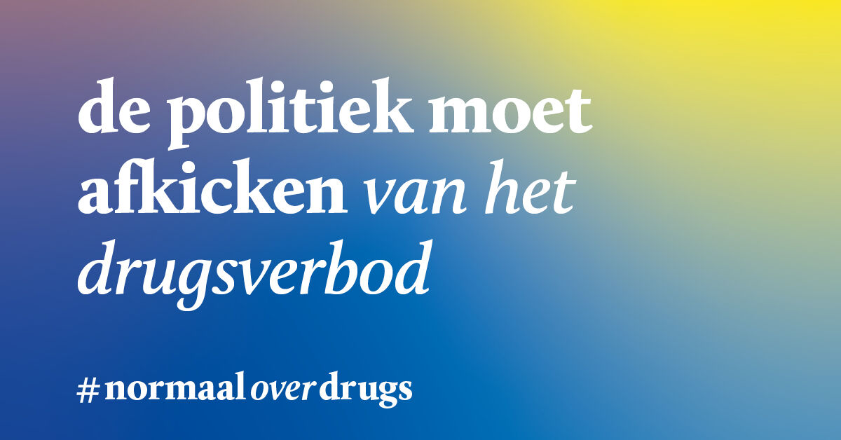 Jaarlijks kost drugsbestrijding ons 4,5 miljard euro. Meer dan de helft van de politiecapaciteit wordt besteed aan drugs. Het is dweilen met de kraan open. Drugsbestrijding is een dure verslaving, die de echte problemen niet oplost. #normaaloverdrugs

Volg <a href="/normaaloverdrug/">Normaal over drugs</a>