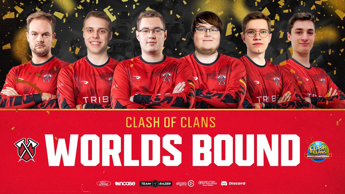 🥇 WE'RE GOING TO WORLDS 🥇

<a href="/eVeMAXI1/">eVe MAXI</a>
<a href="/eVeCech/">eVe Cech</a>
<a href="/Nebrax_CoC/">TRB Nebrax</a> 
<a href="/coc_Cronos/">TRB Cronos</a> 
<a href="/Excosist_/">Excosist</a> 
<a href="/Kn0wLedgeCoC/">TRB Kn0wLedge</a> 

#ONETRIBE