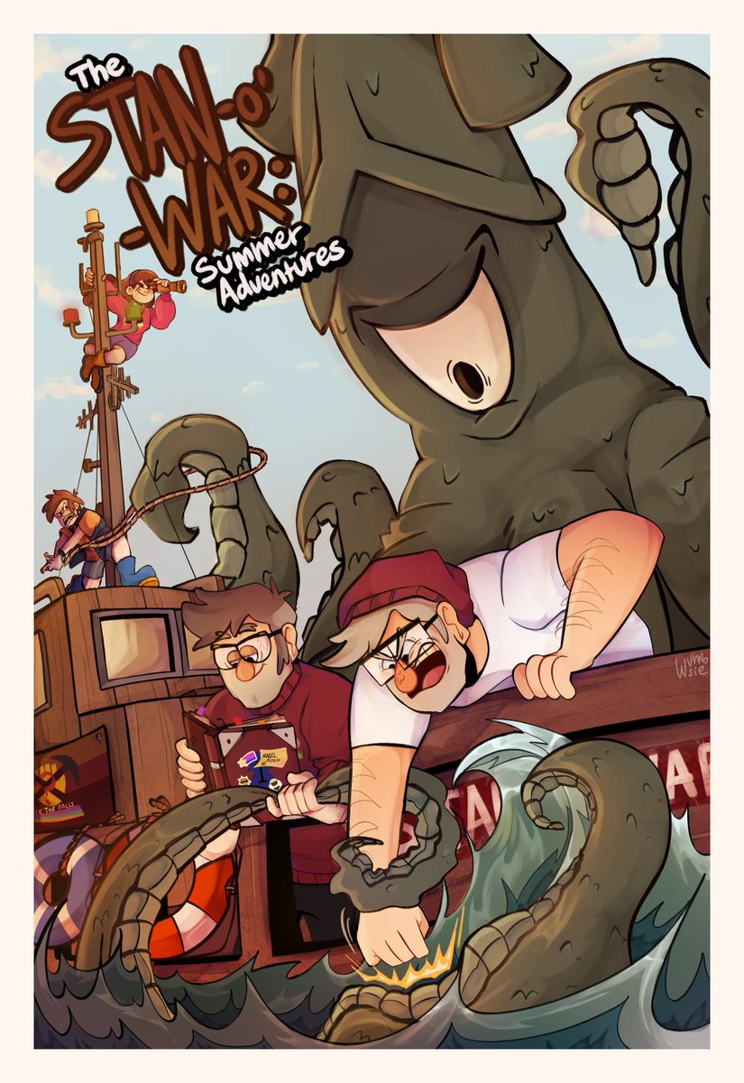 wumbsie's tweet photo. the stan-o'-war awaits!! #gravityfalls https://t.co/L682CASvAX