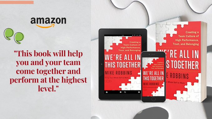 my_bookbees's tweet photo. Mike Robbins's latest book is not only timely with what's happening in the world, but his four pillars are incredible guideposts for how teams can thrive. #Kindle #WorkplaceBehavior #MotivationalBusinessManagement @MikeDRobbins https://t.co/t9KHlIlpcm https://t.co/zcOwp438XL