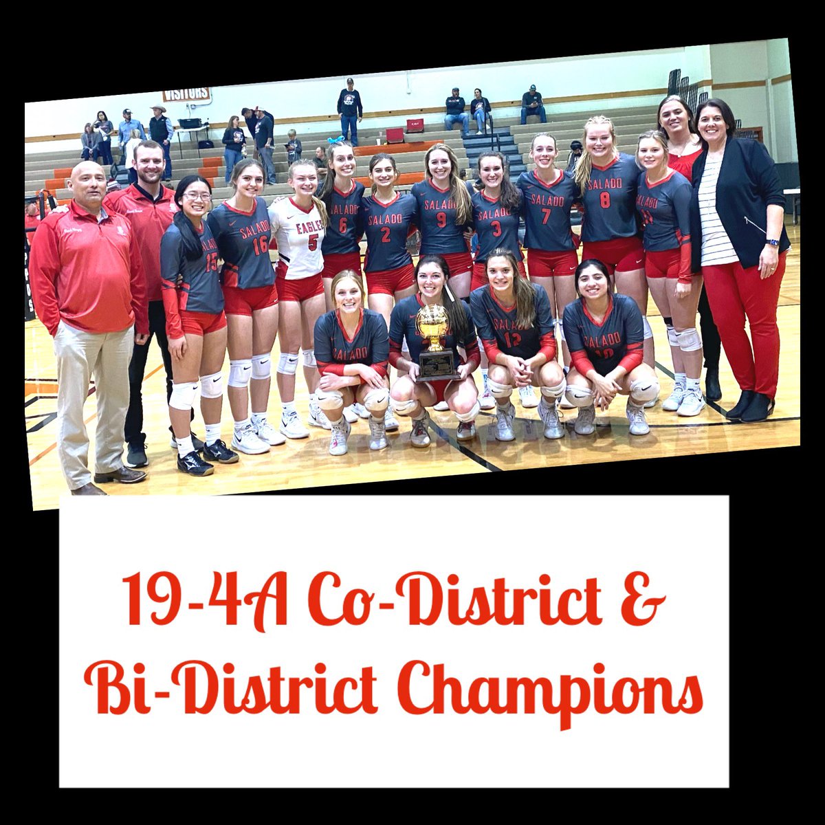 SaladoVB's tweet photo. Can’t say enough about these ladies and this team. What a great season it was! Now that the time has come, I am proud to announce some of our post-season honors. Congrats to all the girls on their honors! We are beyond proud of you. More to come…❤️🦅🏐 https://t.co/zk70ZQPS8j