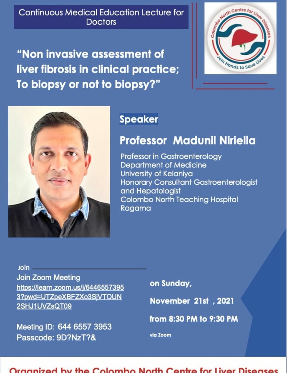 cncldragama's tweet photo. Monthly CNCLD webinar on

‘’Non invasive assessment of liver fibrosis in clinical practice: To biopsy or not to biopsy."

https://t.co/xymb7r9EL1 https://t.co/3wYmpWTRgw