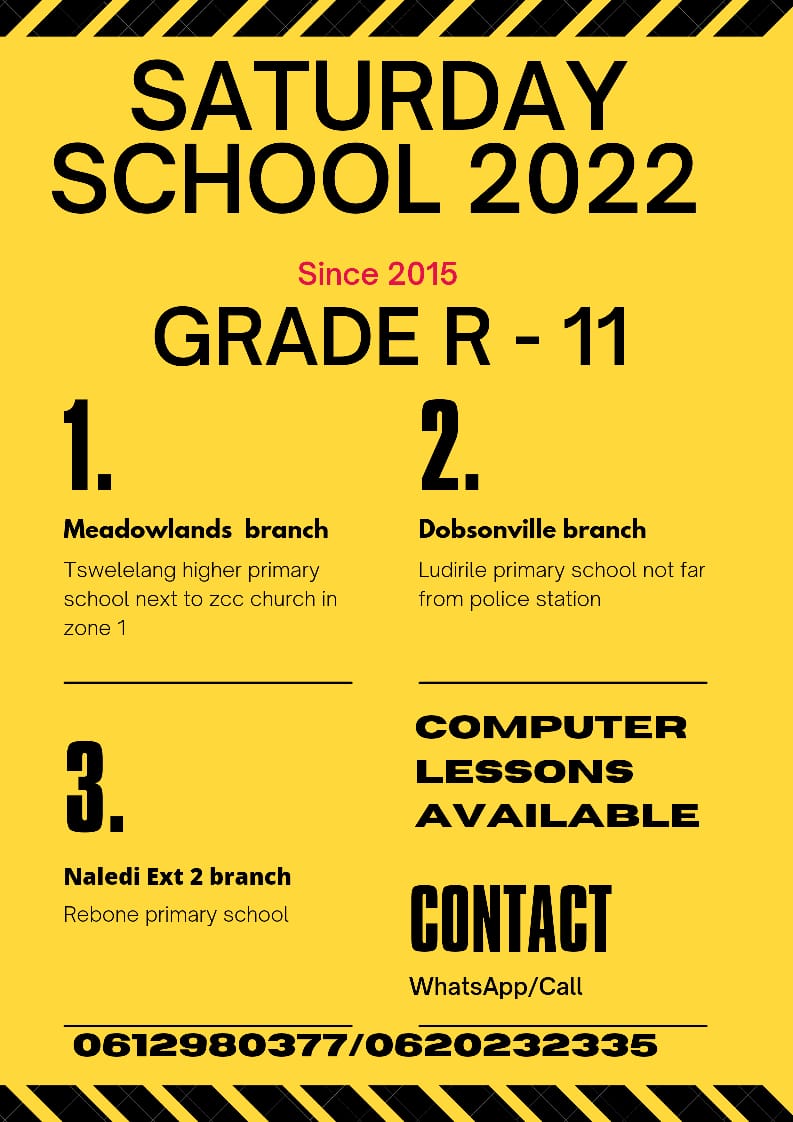 ThabisoNaha's tweet image. #Tutoring
#Extraclasses
#ExtraLessons
#Soweto
#Education
#Somizi