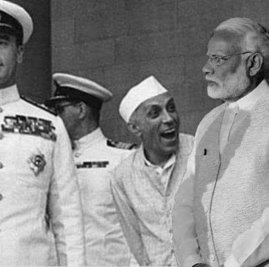 Joydas's tweet photo. Remembering the Powerful first PM of India who is still not letting the current PM of India to work https://t.co/OeSc9YfET8