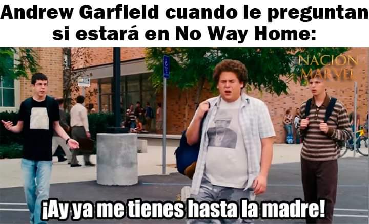 nacionmarvel's tweet photo. Pobre Andrew, ya debe estar harto. 😅 #SpiderManNowWayHome https://t.co/rPdnQ9wftW